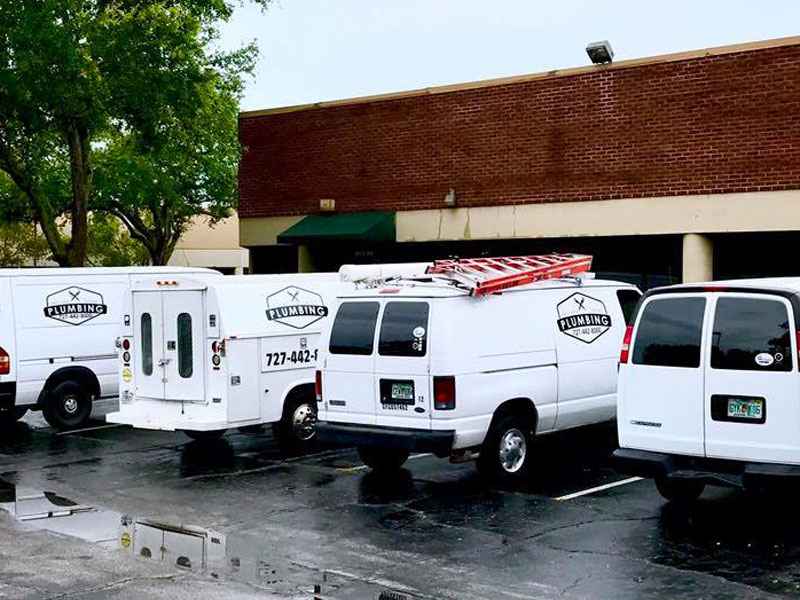 Modern Hafke Plumbing team and truck